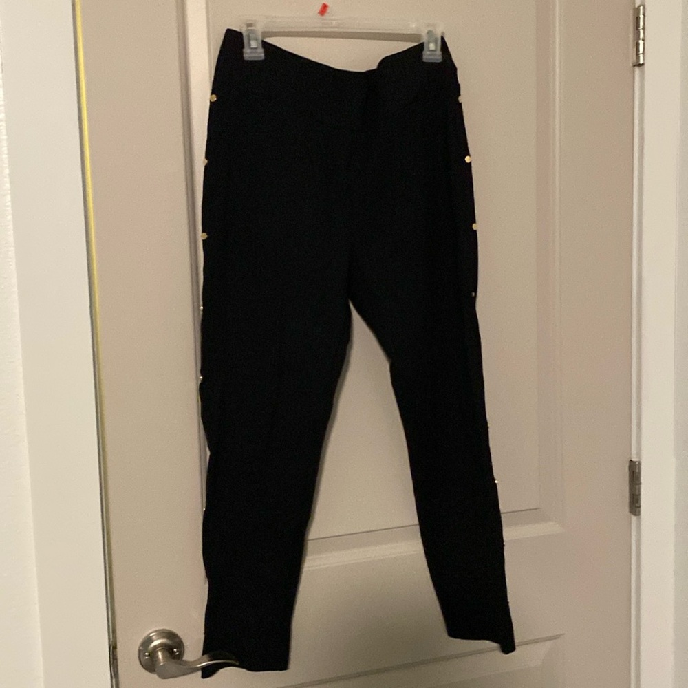 Alice blue dressy black leggings